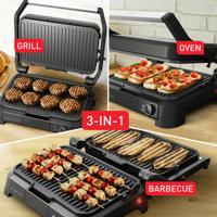 Tefal GC520D Contact grill Zwart - thumbnail