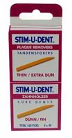 Stim-U-Dent Tanden Stokers Dun/Extra Dun 160st - thumbnail