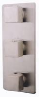 Rombo afbouwdeel therm. 3 weg RVS Look - thumbnail