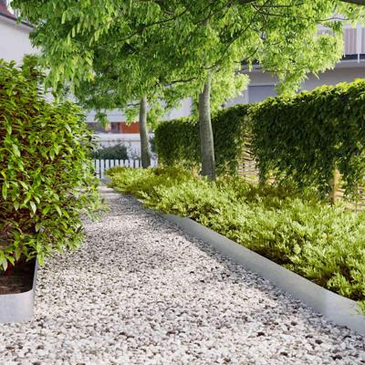 Gazonranden 50 st 15x103 cm gegalvaniseerd staal