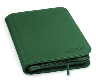 Ultimate Guard Zipfolio 160 8-Pocket Xenoskin - Green