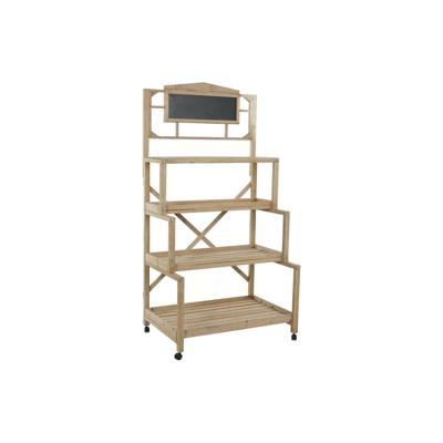 Planken Home ESPRIT Zwart Raad van bestuur Sparrenhout 98 x 68 x 192 cm