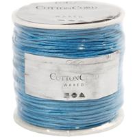 Creativ Company Katoenkoord, dikte 1 mm, turquoise, 40 m/ 1 rol - thumbnail