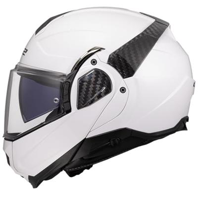 LS2 opklaphelm "ff910 advant ii solid". helmet ff910 advant ii solid xl white