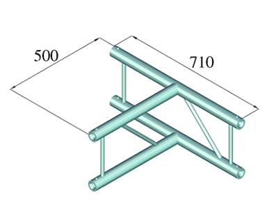 Alutruss BQ2-PAT36V T-Stuk