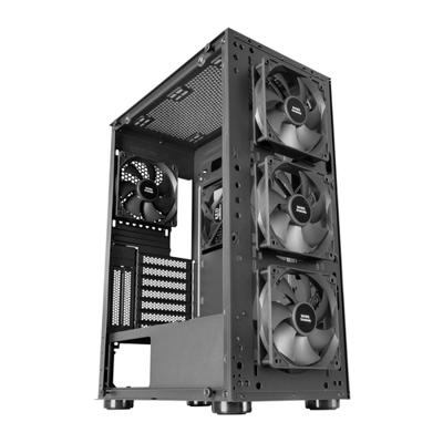 ATX Semi-toren BehuizingMars Gaming MCPRO2 Zwart ARGB - thumbnail