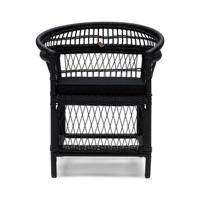 Rivièra Maison Outdoor Loungestoel 'Victoria Falls' Wicker, kleur Zwart - thumbnail