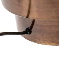 QAZQA Art deco tafellamp met kap wit 50 cm - Bruut - thumbnail