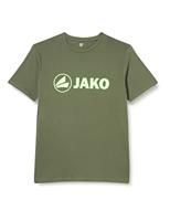 JAKO 6160 T-Shirt Promo - Kaki/Fluogroen - 4XL - thumbnail