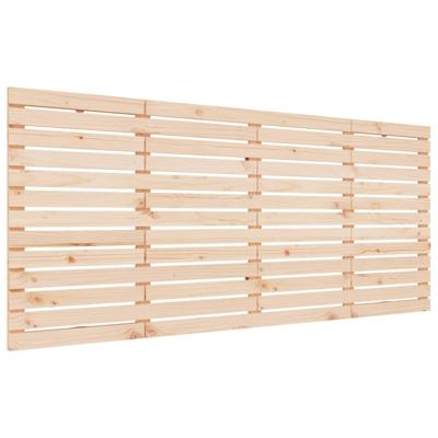 Hoofdbord wandmontage 206x3x91,5 cm massief grenenhout