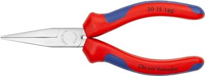 Knipex Langbektang verchroomd met meer-componentengrepen 140 mm - 3015140 Knipex Langbektang verchroomd met meer-componentengrepen 140 mm - 3015140