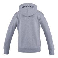 Kingsland classic sweatvest grijs maat:xs - thumbnail