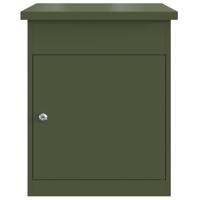 Pakket inwerp box Olijfgroen 44 x 35 x 59 cm Staal - thumbnail