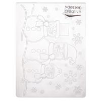 Vaessen Creative • embossing folder sneeuwpoppen - thumbnail