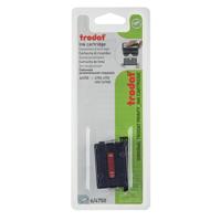 Trodat Reserve-stempelkussen 6/4750/2 78253 41 x 24 mm (bxh) Rood-blauw 2 stuk(s) - thumbnail