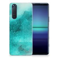 Smartphone hoesje Sony Xperia 5II Painting Blue - thumbnail