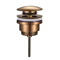 Clickwaste Luxe BWS Mark Laag Model 5/4" Geborsteld Brons Koper Boss & Wessing - thumbnail