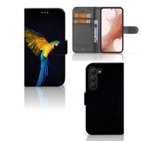 Samsung Galaxy S23 | Telefoonhoesje | Met pasjeshouder | Papegaai - thumbnail
