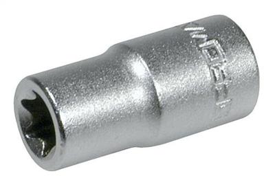 Promat/Tecwerk Dopsleutelbit | 1/4 inch E | E5 | lengte 25 mm - 4000821022