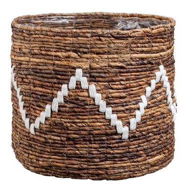 Bloempot Miles - naturel - 31xØ33 cm