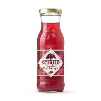 Schulp appel & cranberrysap (15x 20cl)