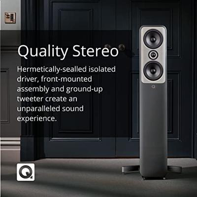 Q Acoustics Concept 50 vloerstaande luidspreker - Wit (per paar)