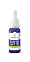 Vitakruid Vitamine D3 & K2 (MenaQ7®) met druppelpipet 10 - thumbnail