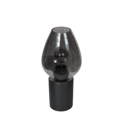 Steinhauer TafellampBloeba smoke glas Ø 15cm - 4378ZW