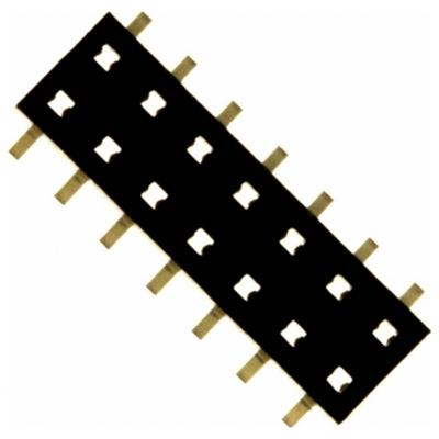 Amphenol 55510-114LF Female header (standaard) Inhoud: 1 stuk(s)