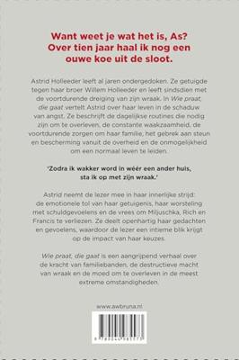 Wie praat, die gaat