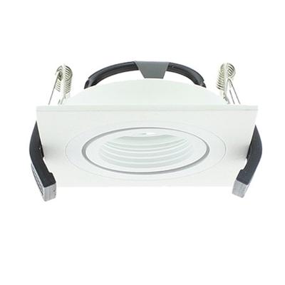 Klemko inbouwspot Lumico vierkant wit pan tilt 863912