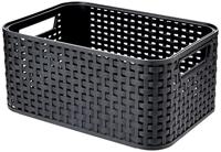 Curver style opbergmand 6l antraciet - thumbnail