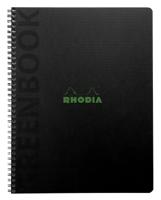 Notitieboek rhodia greenbook recycled a5+ lijn hc | 5 stuks - thumbnail