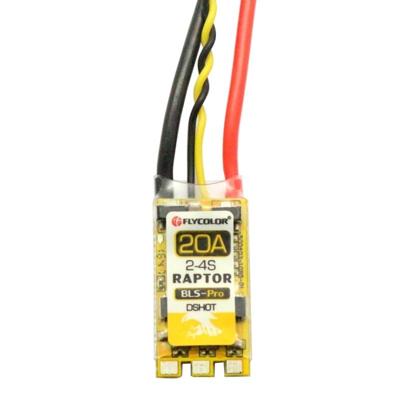 Flycolor Raptor BLS Pro 20A 2-4S elektrische snelheidsregelaar Flycolor Raptor BLS Pro 20A 2-4S elektrische snelheidsregelaar