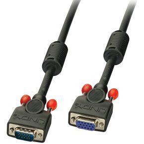 LINDY 36394 VGA-kabel M/F, zwart 3 m