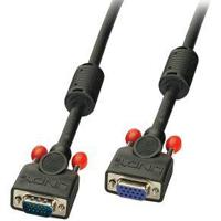 LINDY 36394 VGA-kabel M/F, zwart 3 m - thumbnail