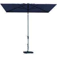 Parasol Mikros Luxe Rechthoek 200x300cm - Saffier Blauw - thumbnail