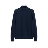 Mango Man coltrui met wol marine - thumbnail