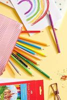 Faber Castell Kleurpotloden zeskantig in kartonnen - thumbnail