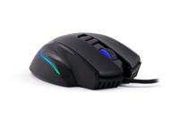 Gaming muis CoolBox ProSwap Zwart Modulair RGB - thumbnail