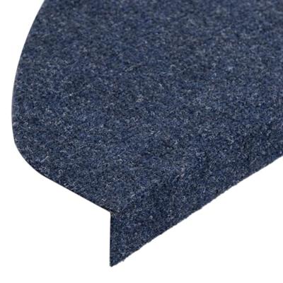 Trapmatten zelfklevend 15 st 65x26 cm blauw