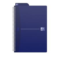Oxford Office Essentials spiraalschrift, 180 bladzijden, ft 17,6 × 25 cm (B5), 90 vel, geruit 5 mm, geass - thumbnail