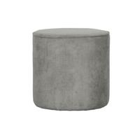 Woood Sara poef hoog rib Vergrijsd Groen - thumbnail