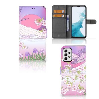 Samsung Galaxy A23 | Telefoonhoesje | Met pasjeshouder | Bird Flying Samsung Galaxy A23 | Telefoonhoesje | Met pasjeshouder | Bird Flying