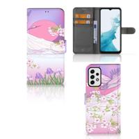 Samsung Galaxy A23 | Telefoonhoesje | Met pasjeshouder | Bird Flying - thumbnail