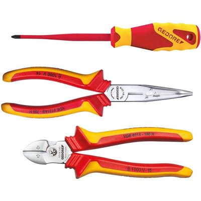 Gedore Vde Tang- En Schroevendraaierset, In L-Boxx® Mini, 3-Dlg. (1102 005 VDE) - 2951762