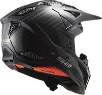 LS2 crosshelm "mx703 x-force solid helmet mx703 x-force solid l carbon - thumbnail