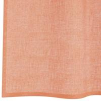 Gordijnen voile met lussen 2 st terracotta 140x225 cm - thumbnail