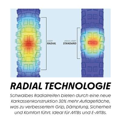 SCHWALBE Albert gravity pro - tlr - addix soft - radial - 29x2.50 - black