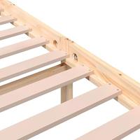 Bedframe massief hout 200x200 cm - thumbnail